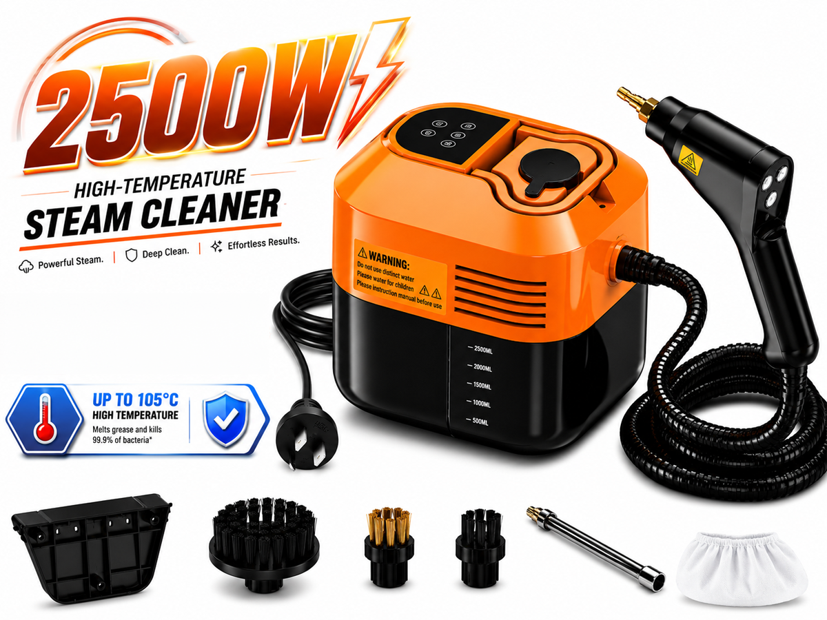 Handheld Steam Cleaner 2500W High Pressure Cleaning Machine