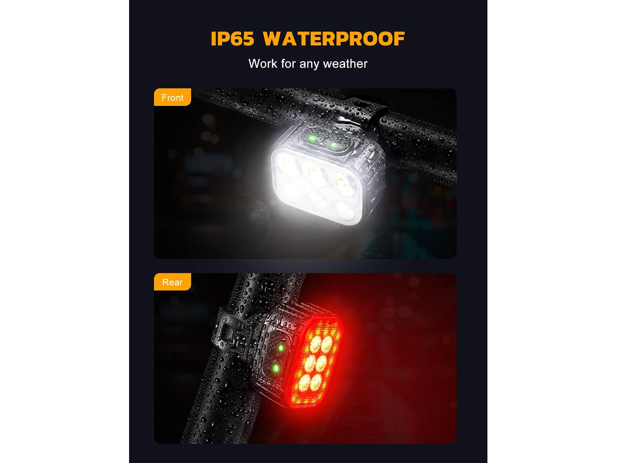 Rechargeable Bicycle Lights Waterproof