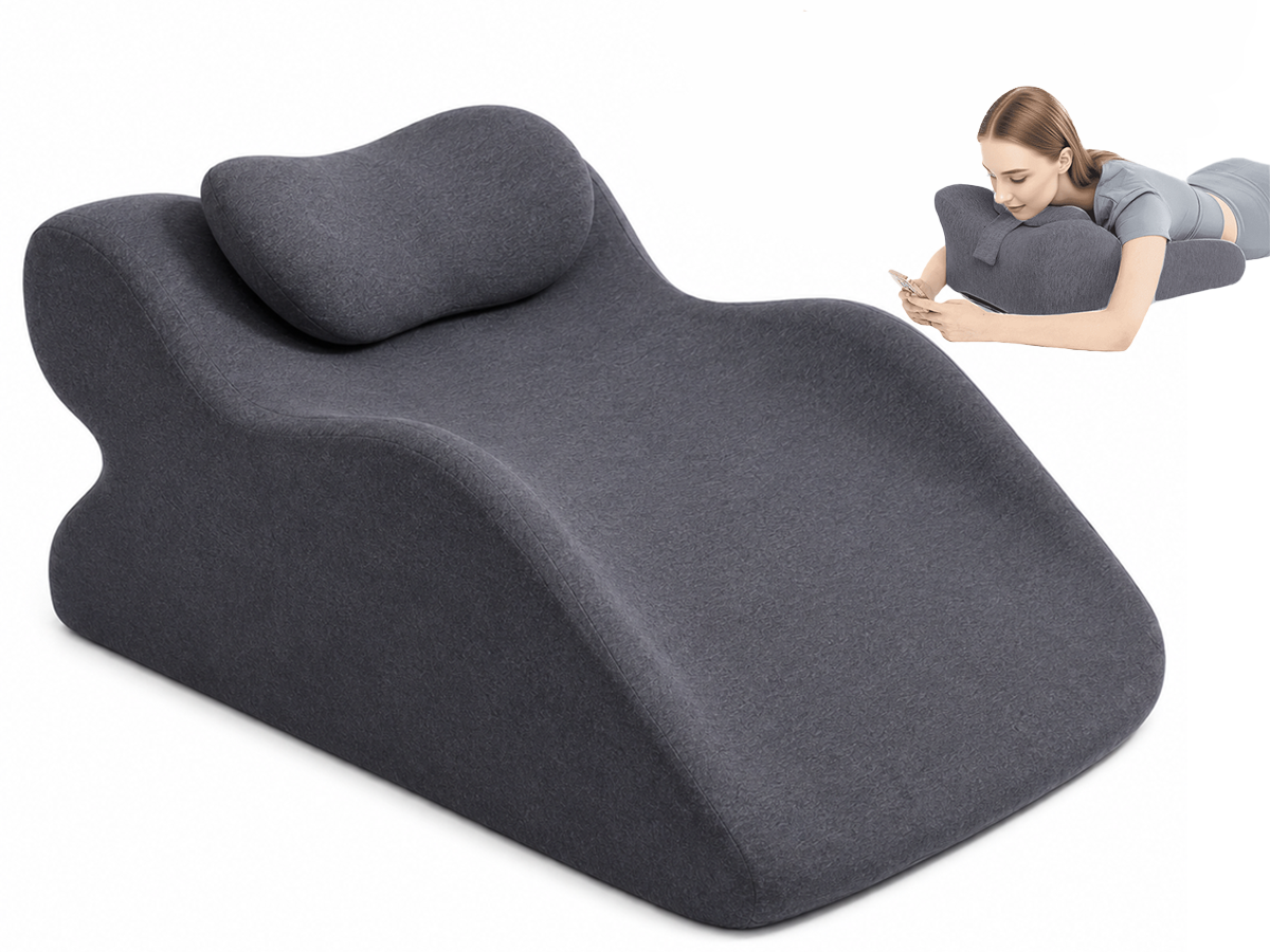 Couples Intimacy Pillow Wedge Memory Foam Pillow