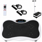 Vibration Plate Exercise Machine with Handlebars