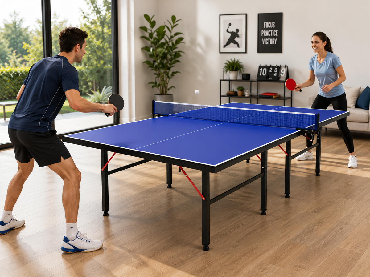 Table Tennis Table Foldable Indoor Ping Pong Table