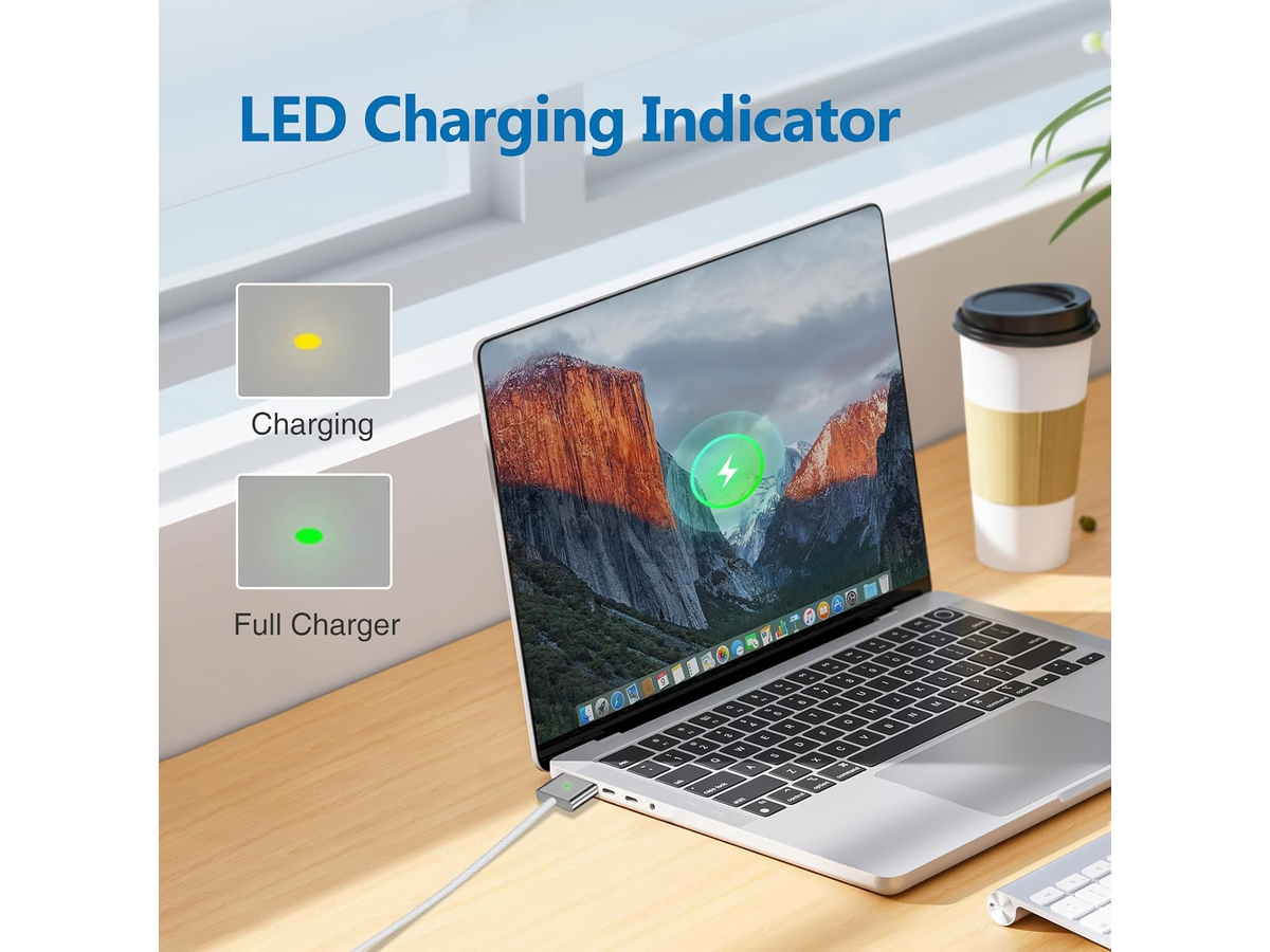 USB C to Magsafe 3 Charging Cable 140W Fast Charging Cord Replacement