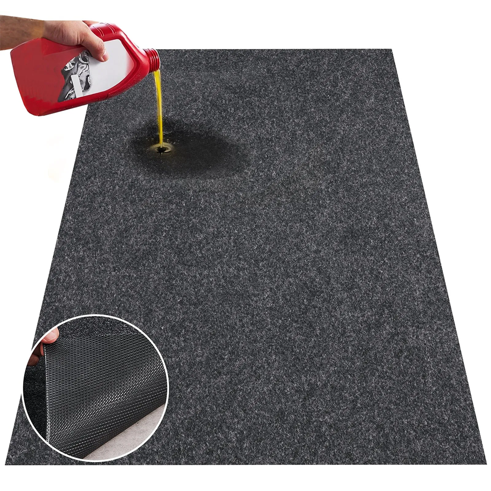 Garage Floor Mat 2.25 x 5.2M Heavy Duty Waterproof Garage Floor Mat Oil & Mud Protection