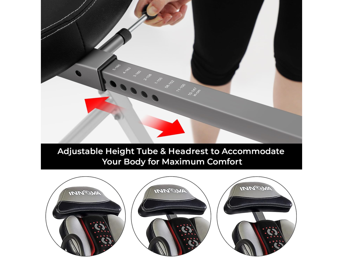 Heated Massage Inversion Table Adjustable Heated Massage Inversion Table