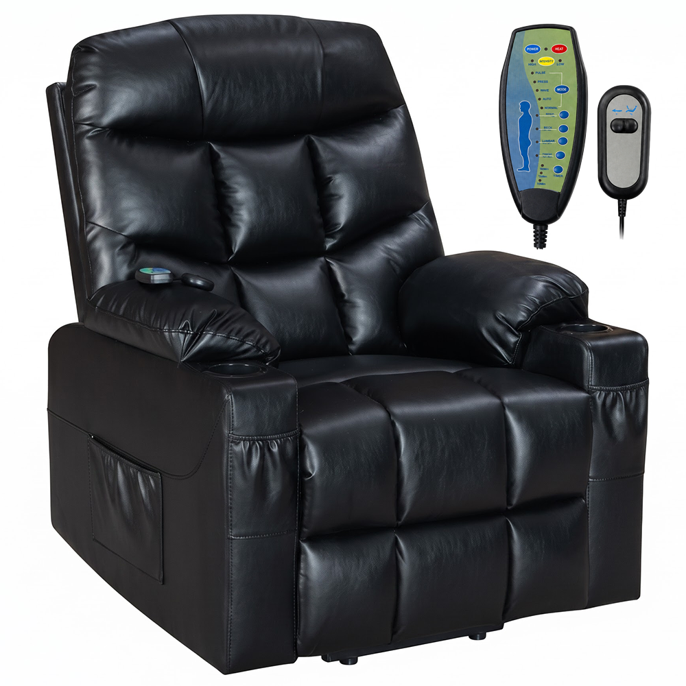 Recliner Chair Lift Chair with Massage Heat Electric Power Recliner