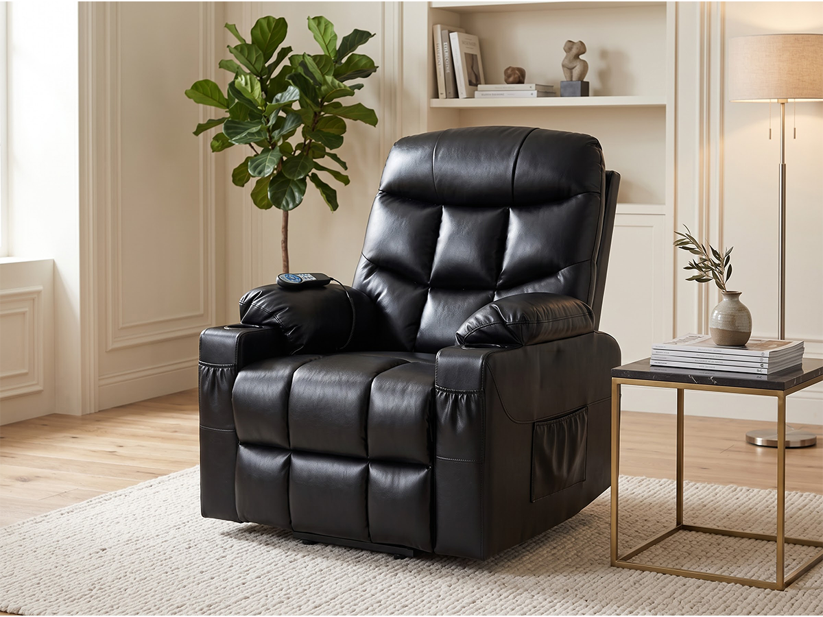 Recliner Chair Lift Chair with Massage Heat Electric Power Recliner