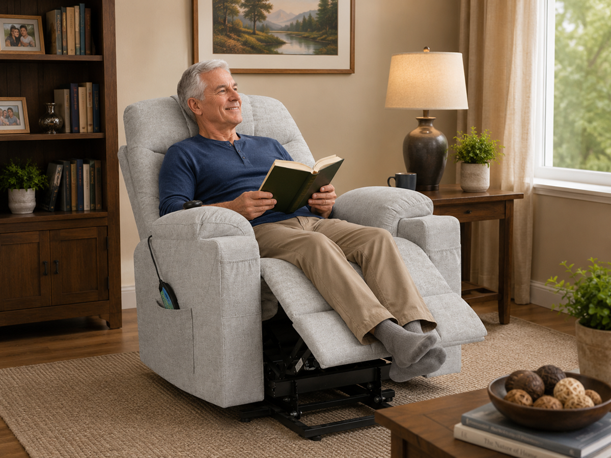 Recliner Armchair Lift Chair with Massage