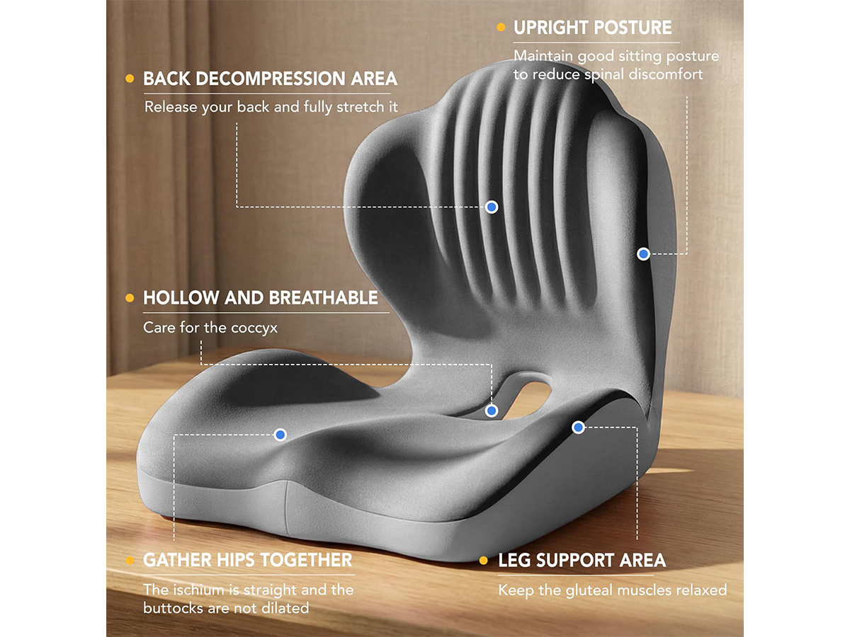 Memory Foam Seat Cushion Ergonomic Memory Foam Seat Cushion
