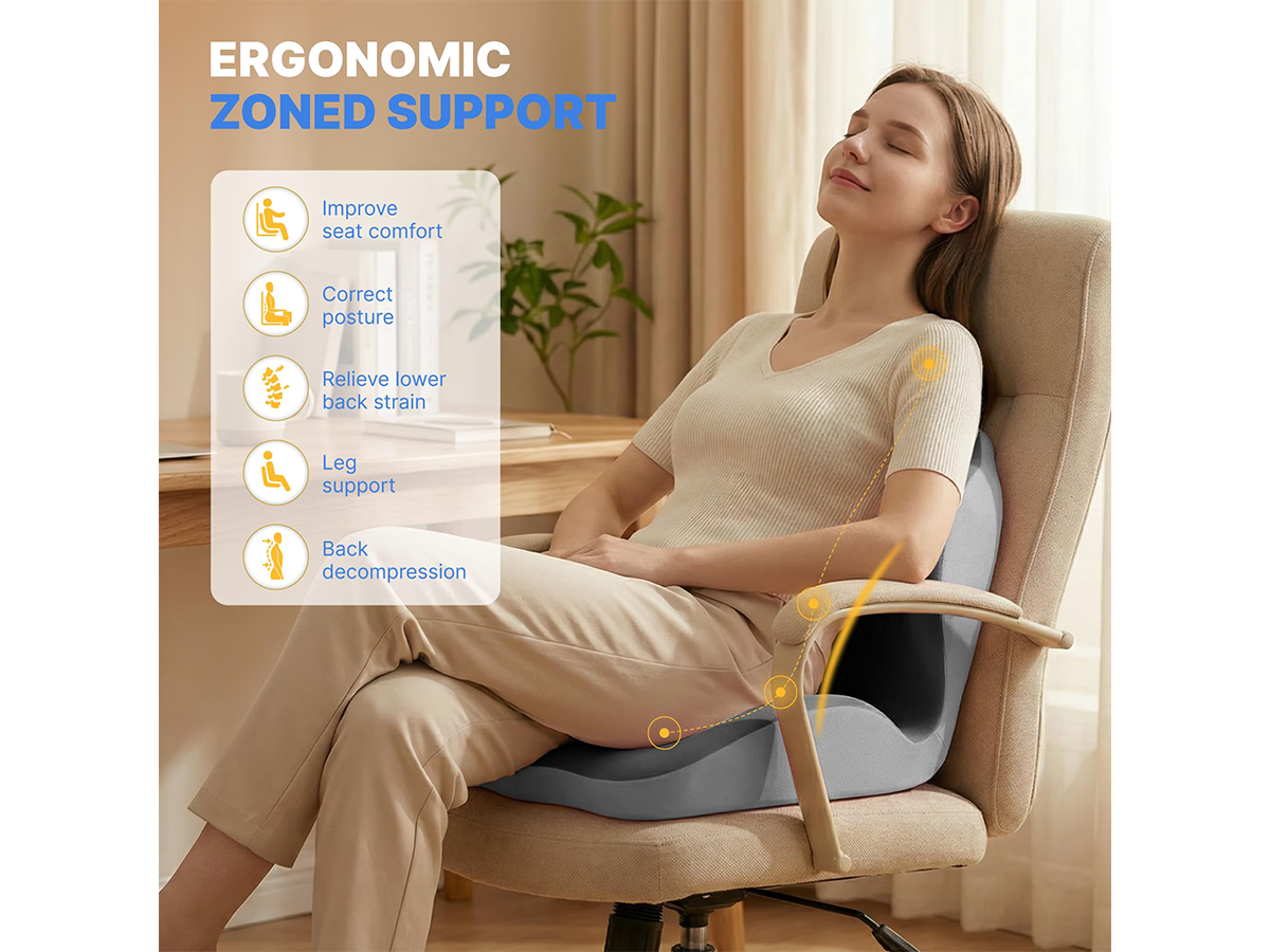 Memory Foam Seat Cushion Ergonomic Memory Foam Seat Cushion
