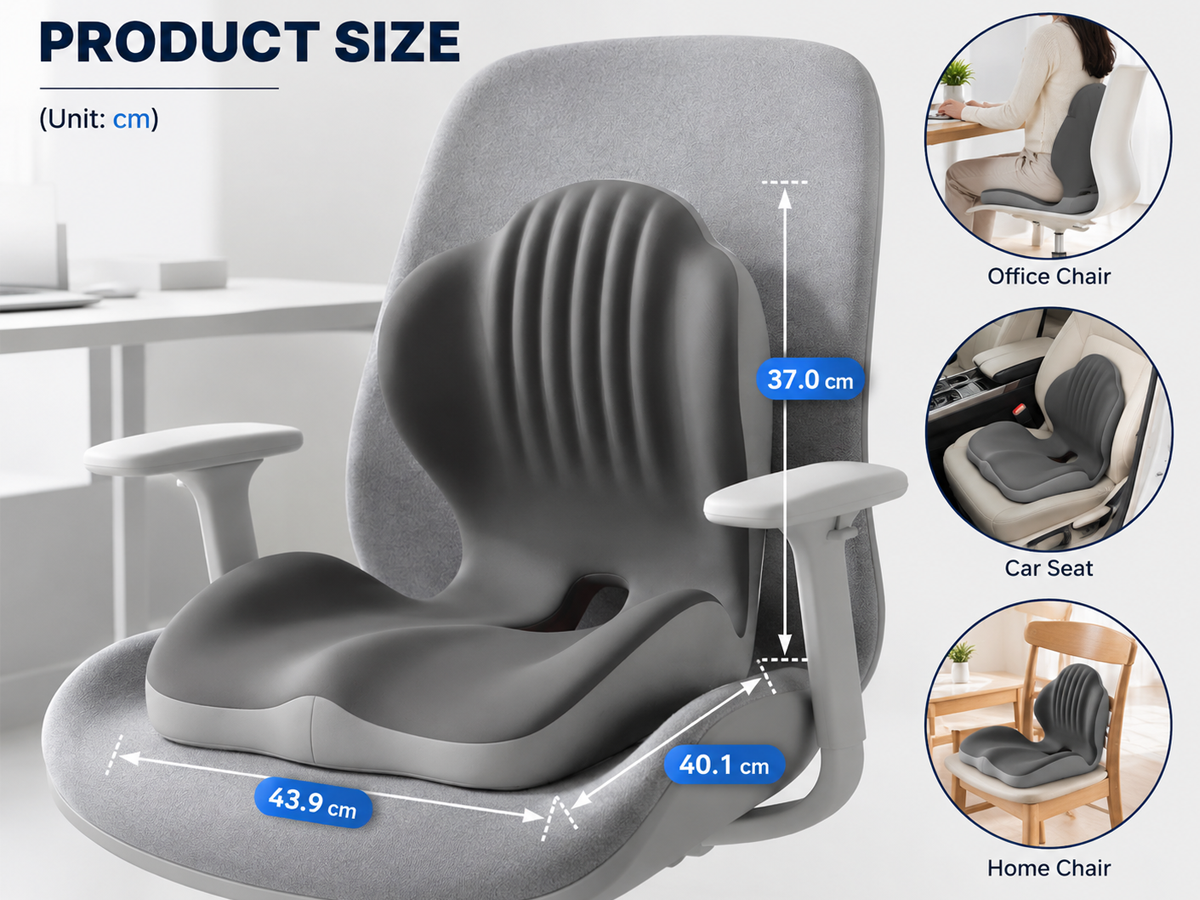 Memory Foam Seat Cushion Ergonomic Memory Foam Seat Cushion