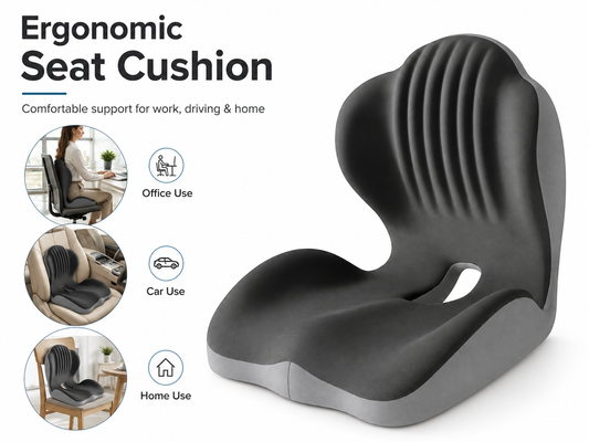 Memory Foam Seat Cushion Ergonomic Memory Foam Seat Cushion