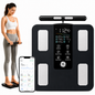 Bathroom Scales Bluetooth Body Fat Scale 8-Electrode Smart Body Composition Analyzer
