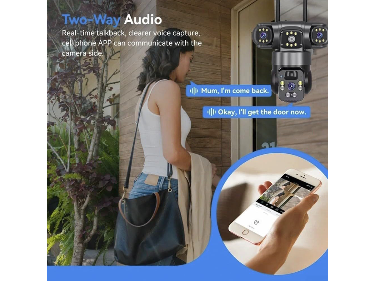 Solar Power wireless Security Camera System