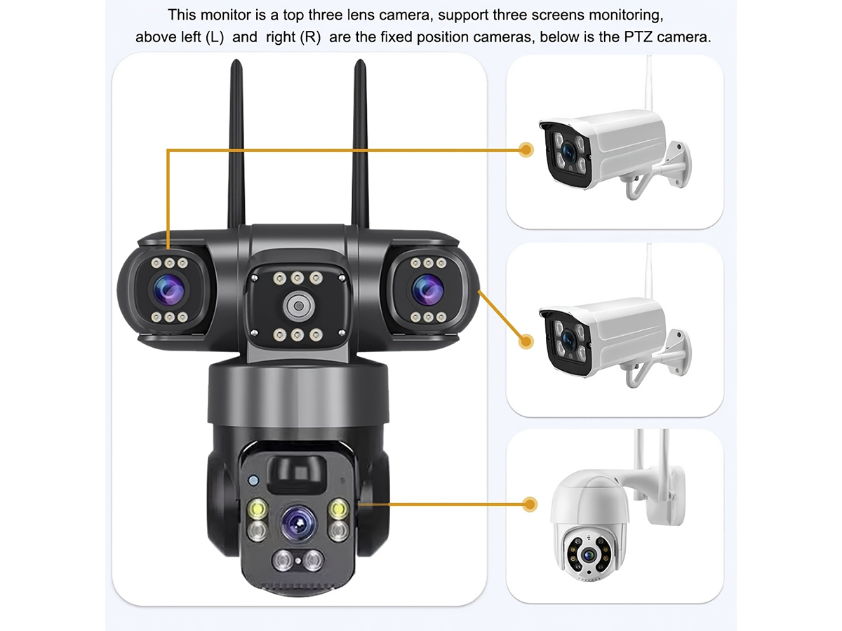 Solar Power wireless Security Camera System