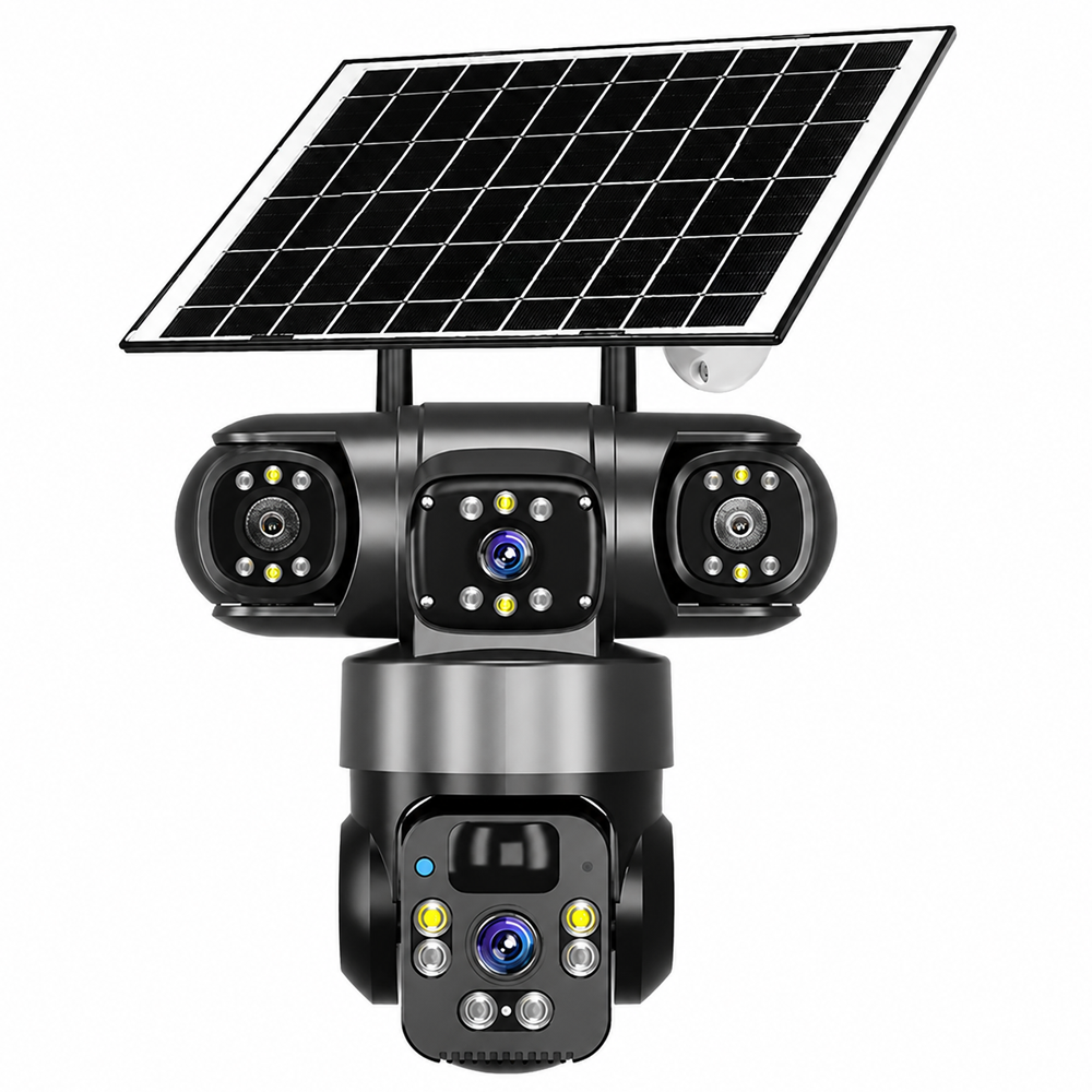 Solar Power wireless Security Camera System