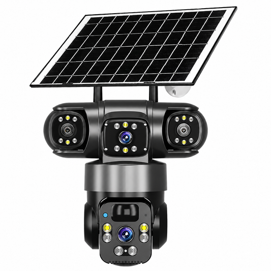 Solar Power wireless Security Camera System