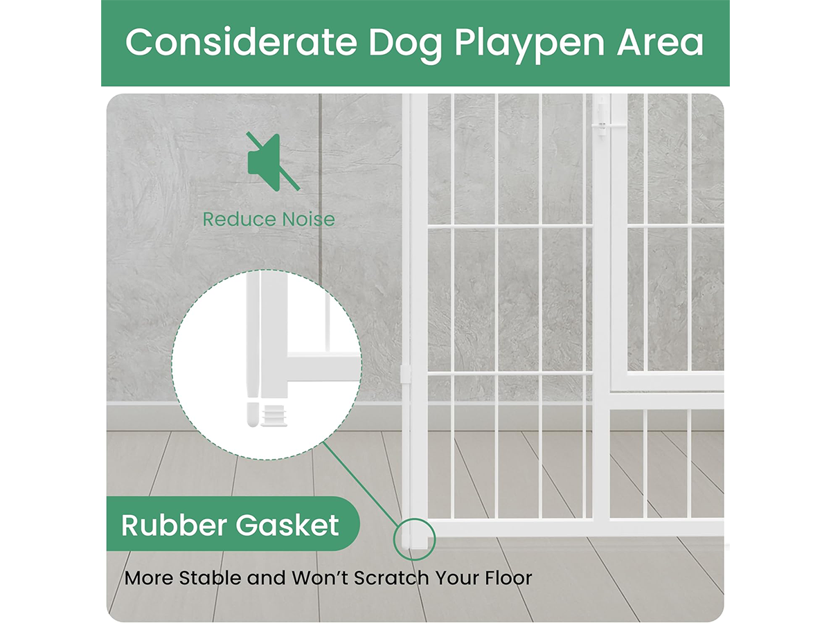 Dog Play Pen Heavy Duty Indoor Outdoor Pet Exercise Fence Playpen for Dogs