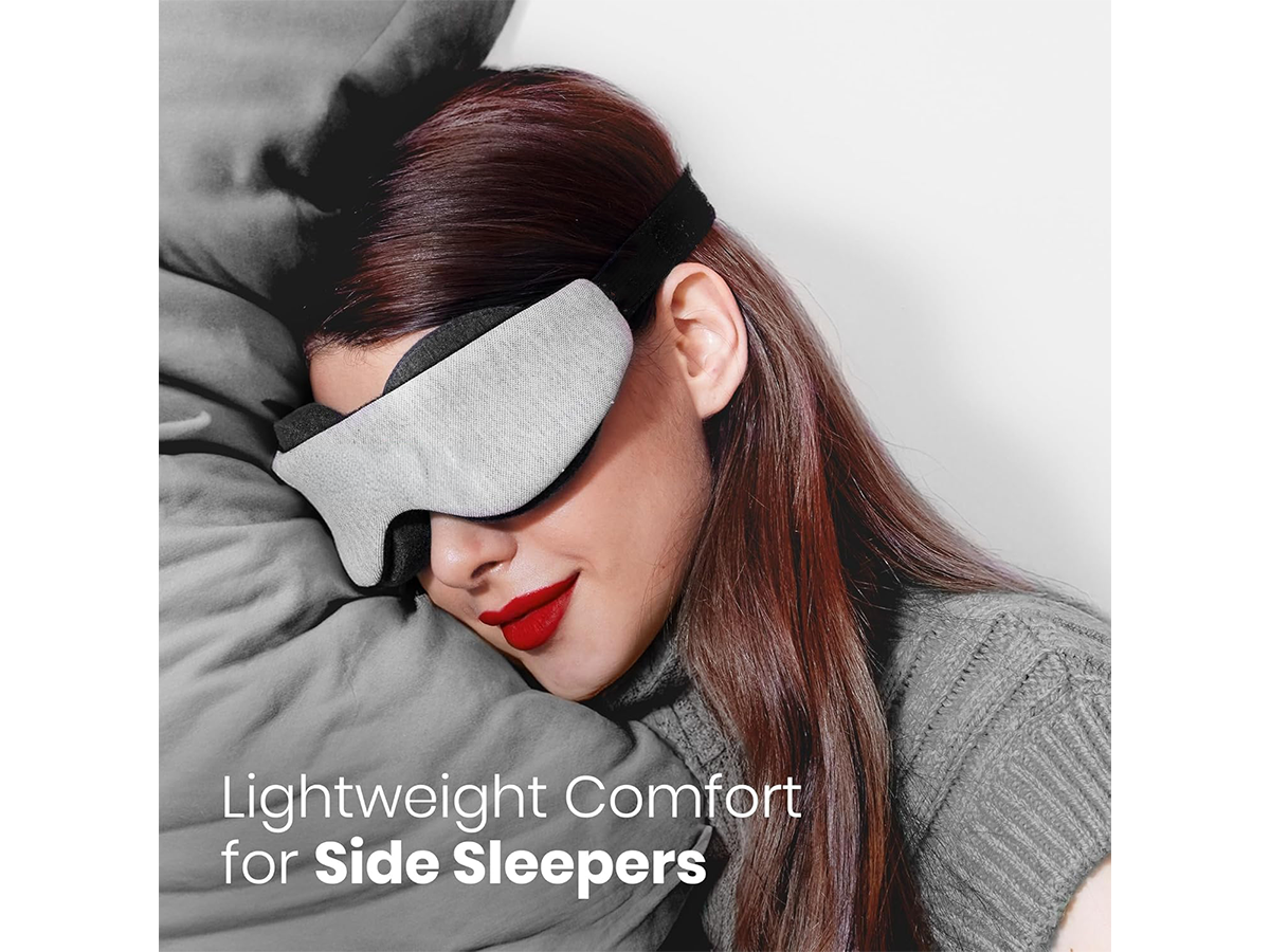 Blackout Sleep Eye Mask Adjustable Travel Sleep Mask