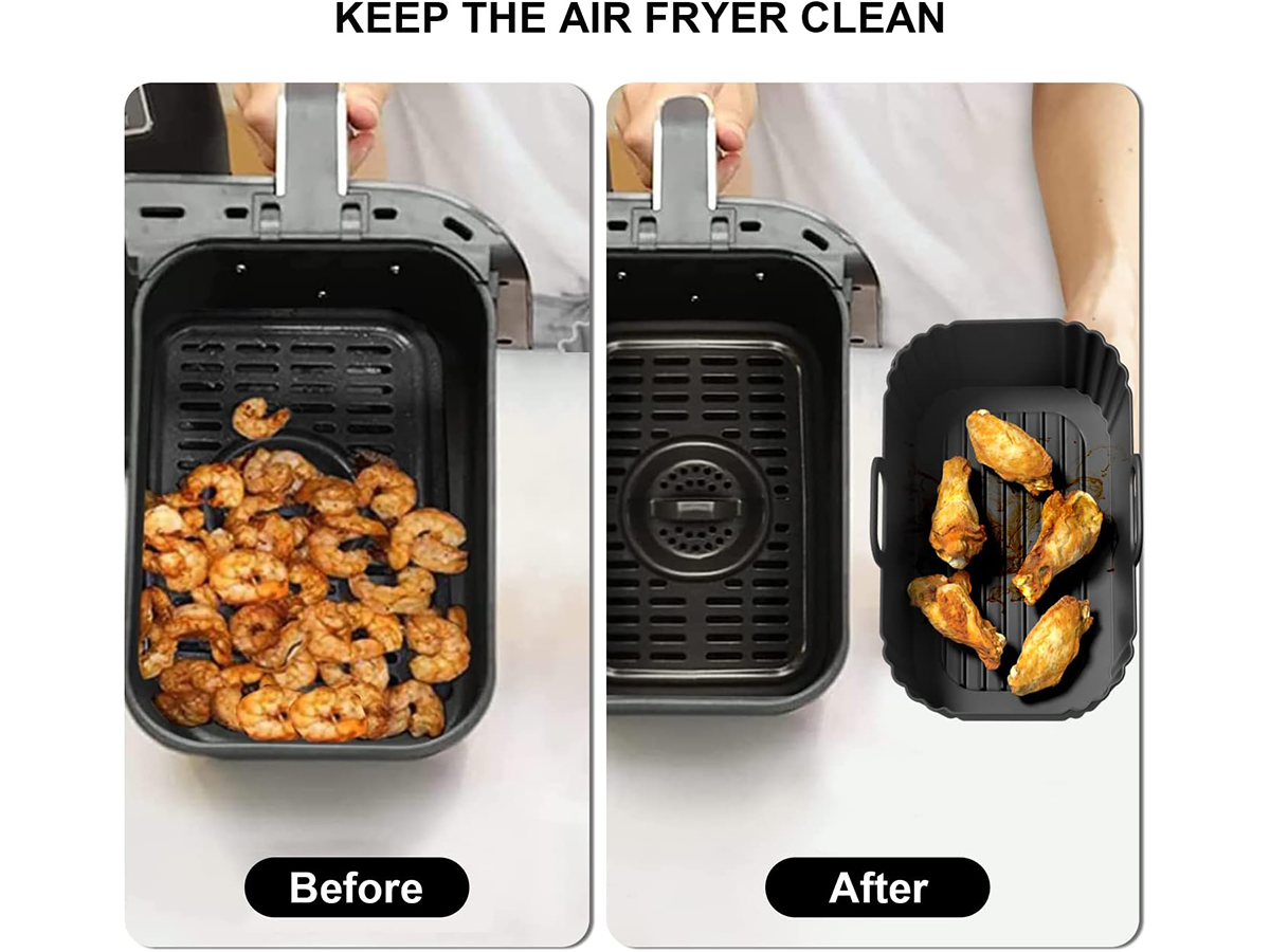 Reusable Silicone Air Fryer Liners