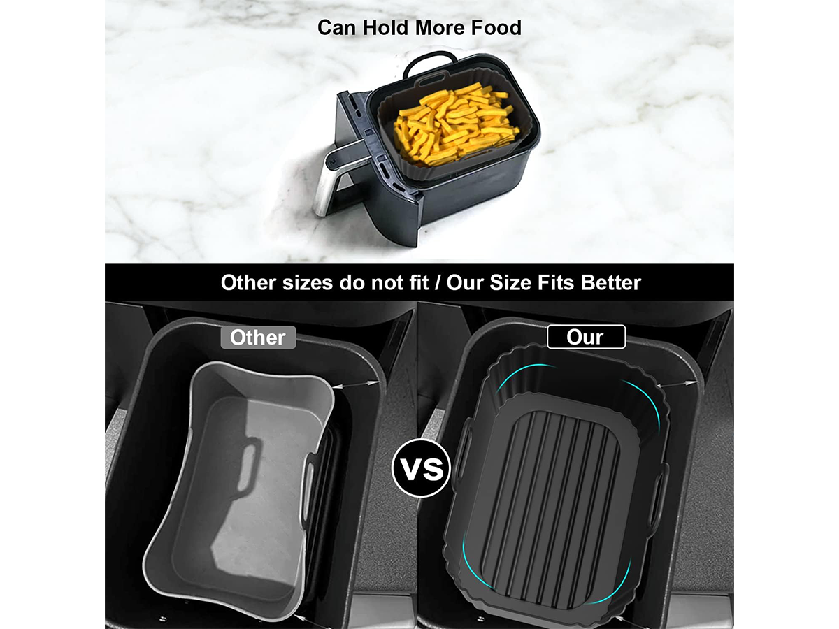 Reusable Silicone Air Fryer Liners