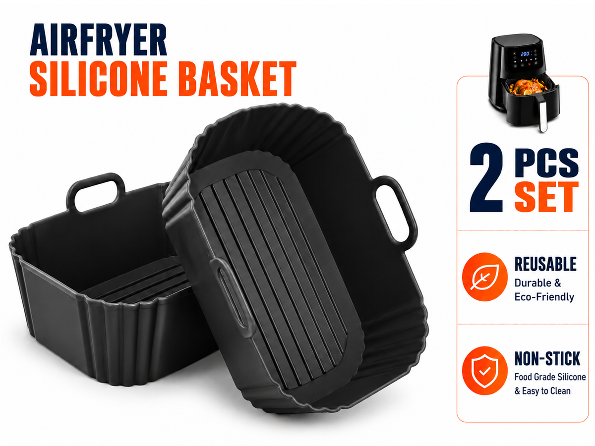 Reusable Silicone Air Fryer Liners