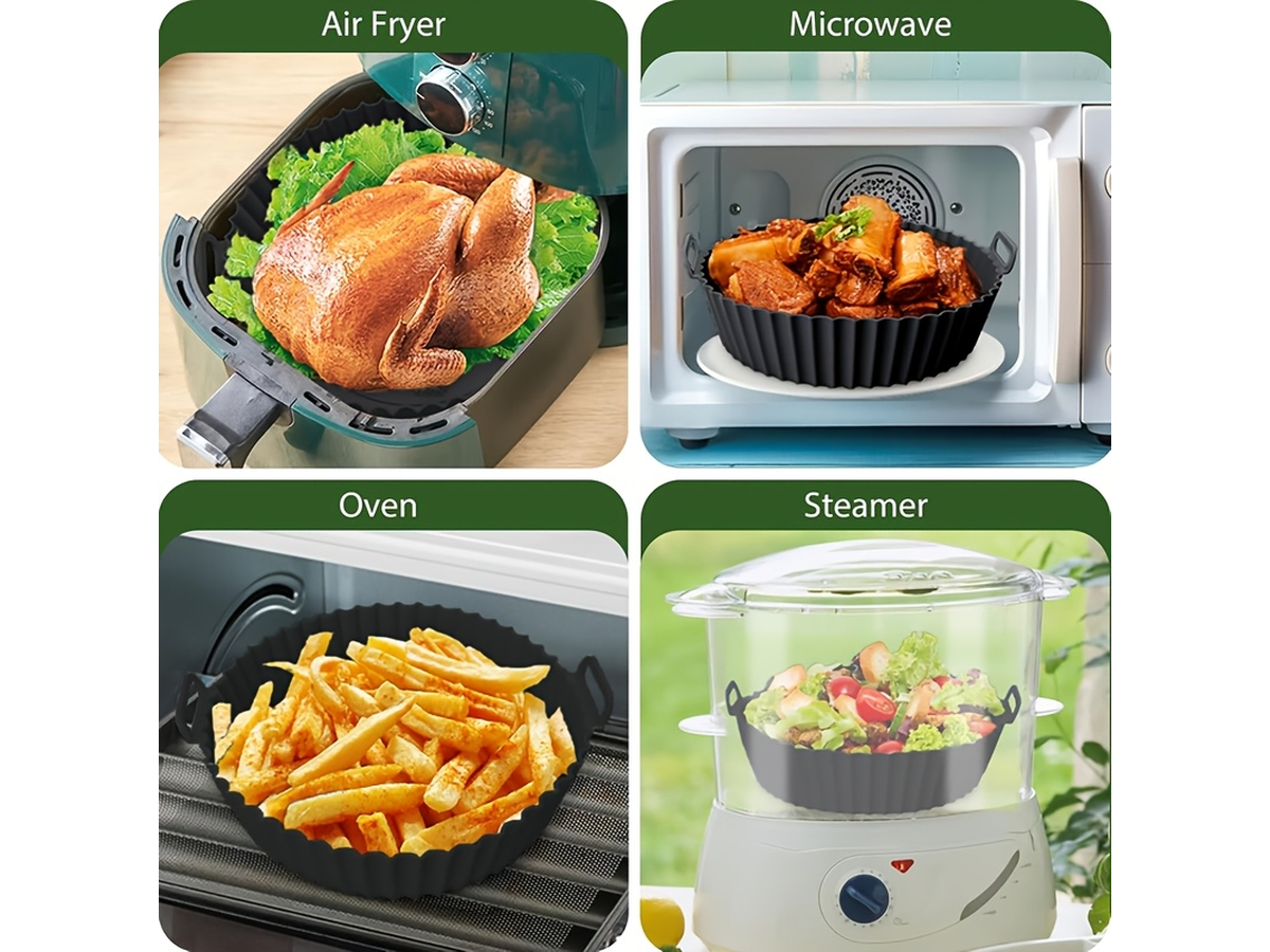 Reusable Silicone Air Fryer Liners