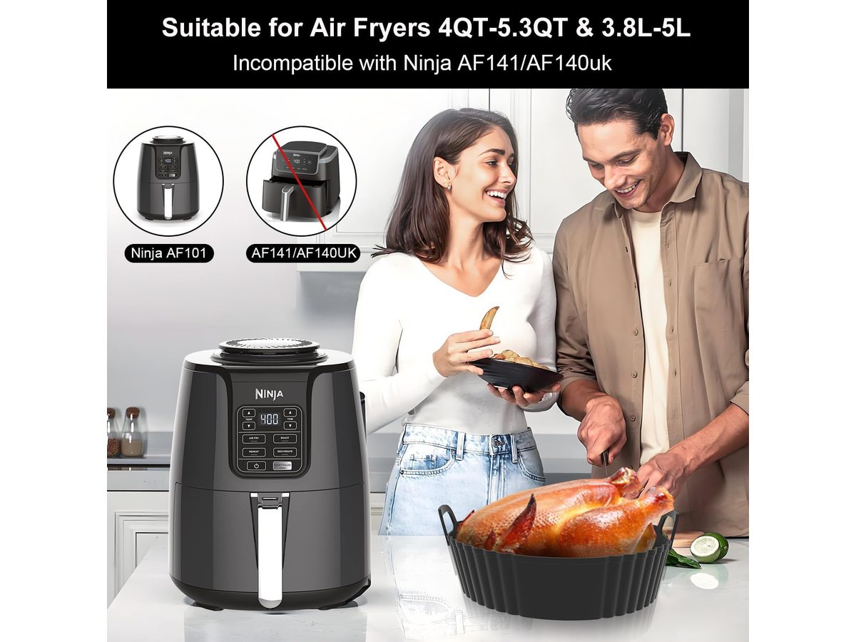 Reusable Silicone Air Fryer Liners
