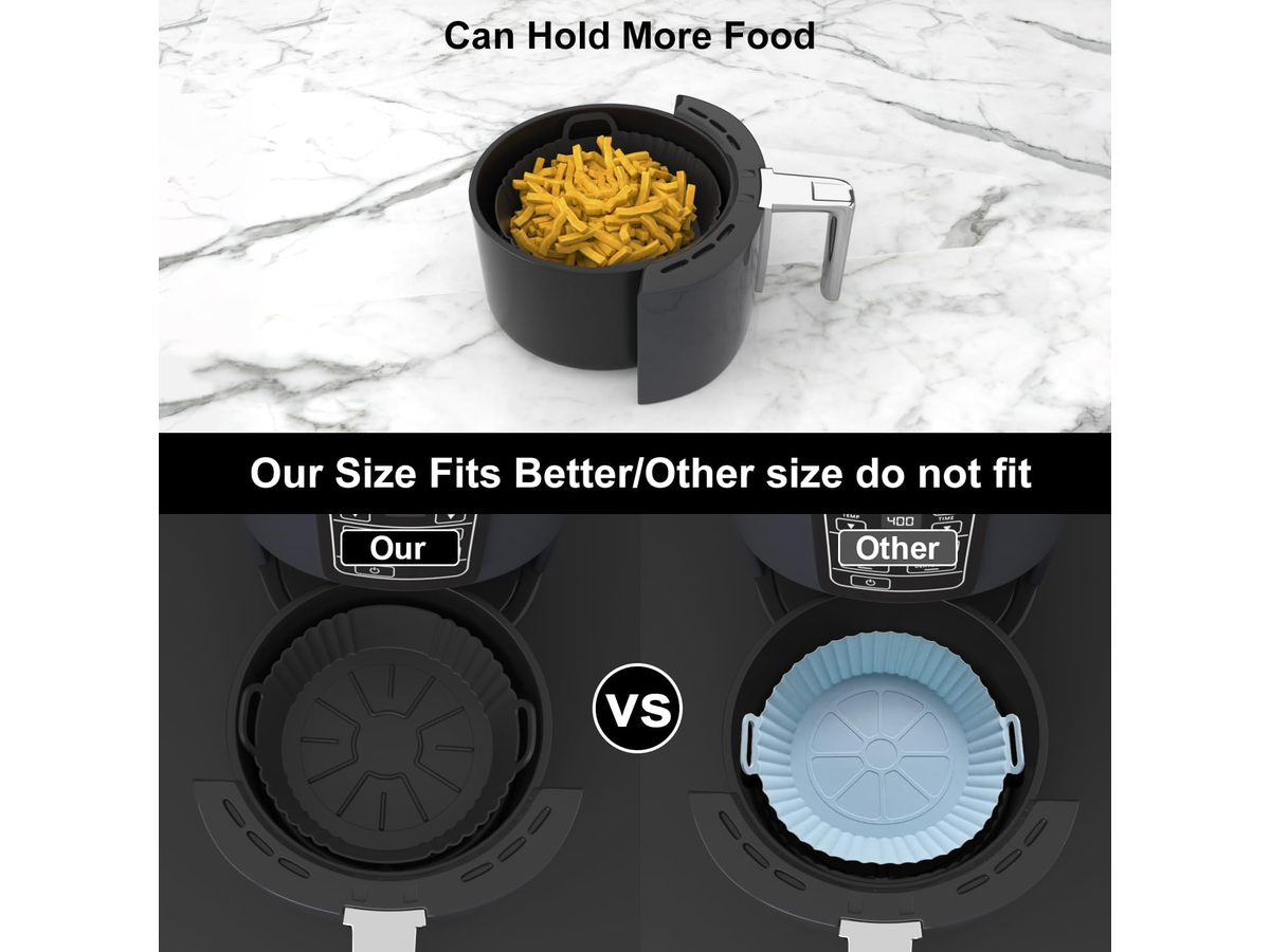 Reusable Silicone Air Fryer Liners