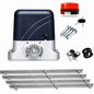 Automatic Sliding Gate Opener Kit with 4M Steel Rack