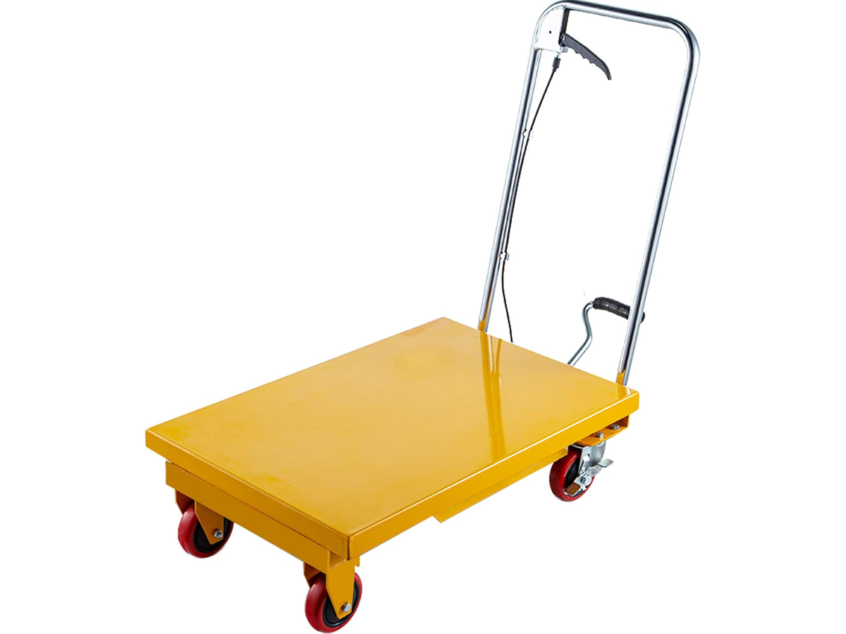 Hydraulic Scissor Lift Table Trolley Cart 150kg Capacity