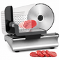 Electric Meat Slicer with 7.5" Stainless Steel Blade