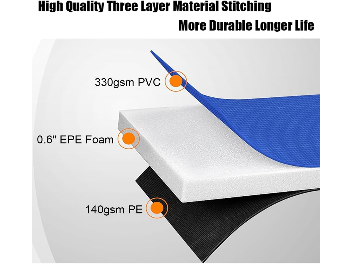 12ft Trampoline Safety Pad Universal Waterproof Replacement Spring Cover