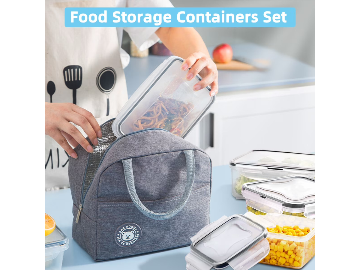 Food Storage Containers Set 24 Piece Airtight Kitchen Storage Containers with Lids