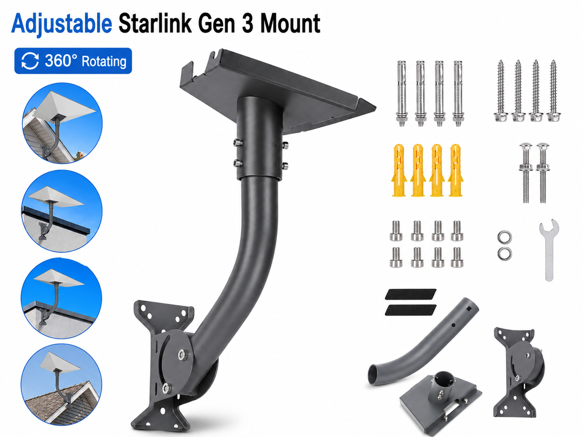 Adjustable Starlink Gen 3 Mount Kit