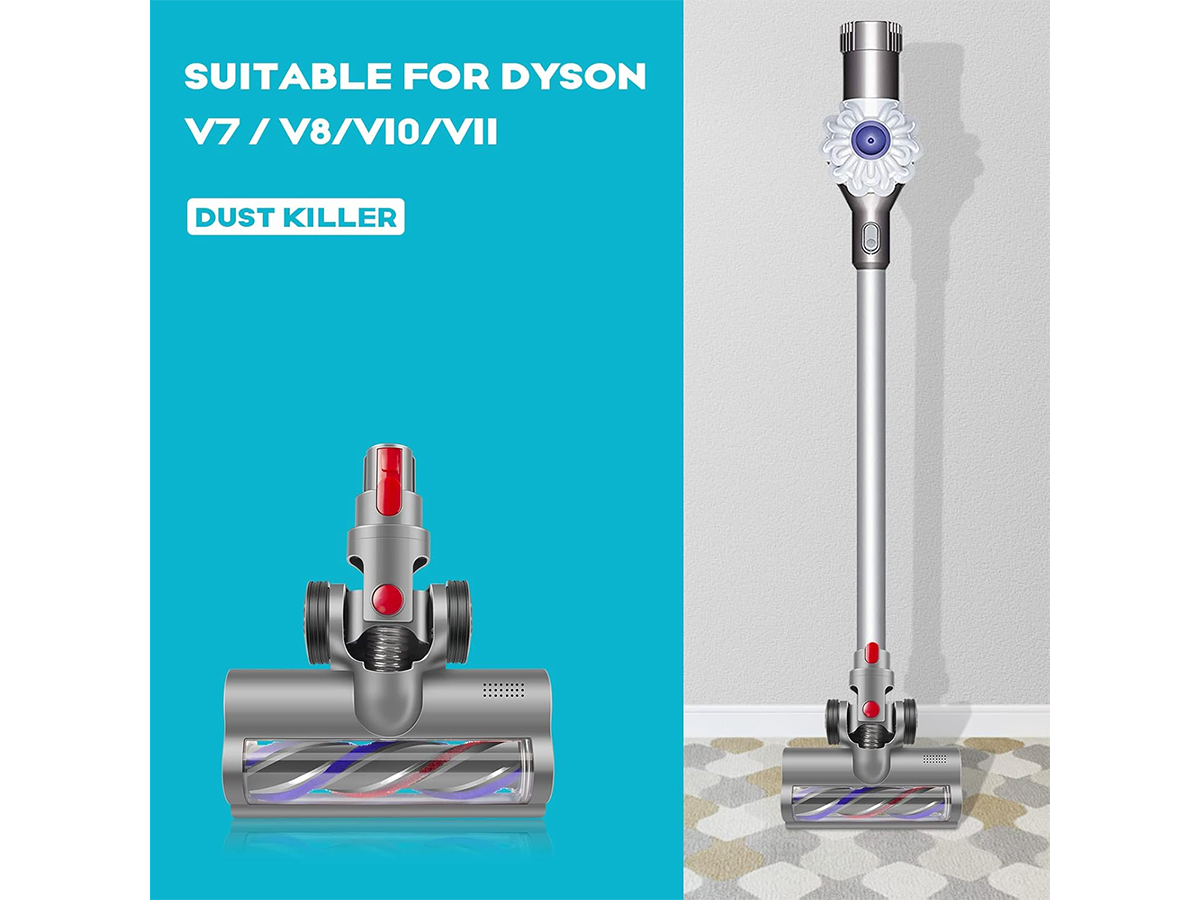 Dyson Brush Head Motorized Dyson Brush Head for Dyson V7 V8 V10 V11 Vacuum Cleaners