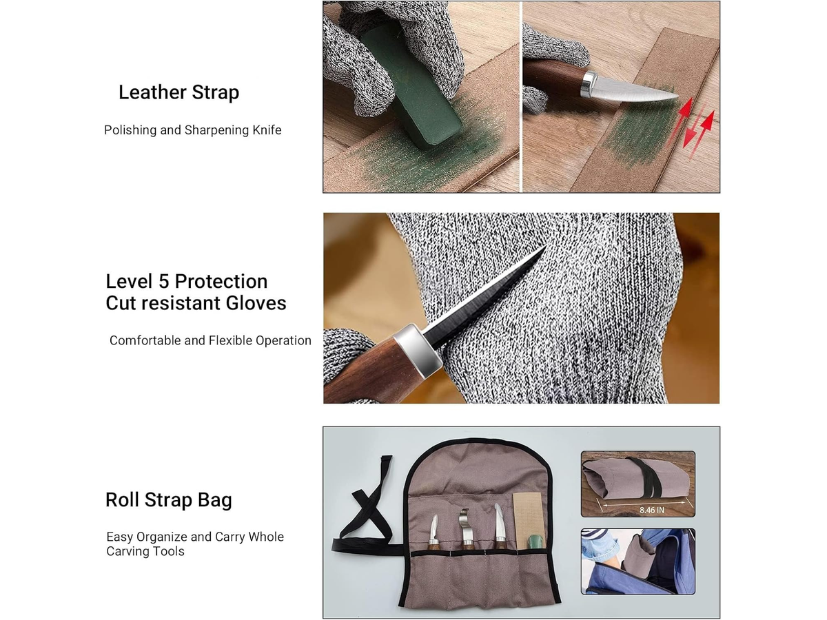 Wood Carving Tools Wood Whittling Kit