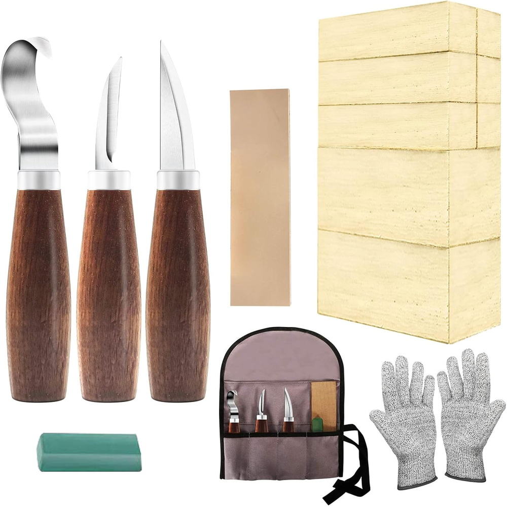 Wood Carving Tools Wood Whittling Kit
