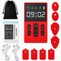 Tens Machine EMS Muscle Stimulator Portable Rechargeable Electronic Pulse Therapy Device