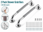 Shower Grab Bar with Anti Slip Grip for Safety