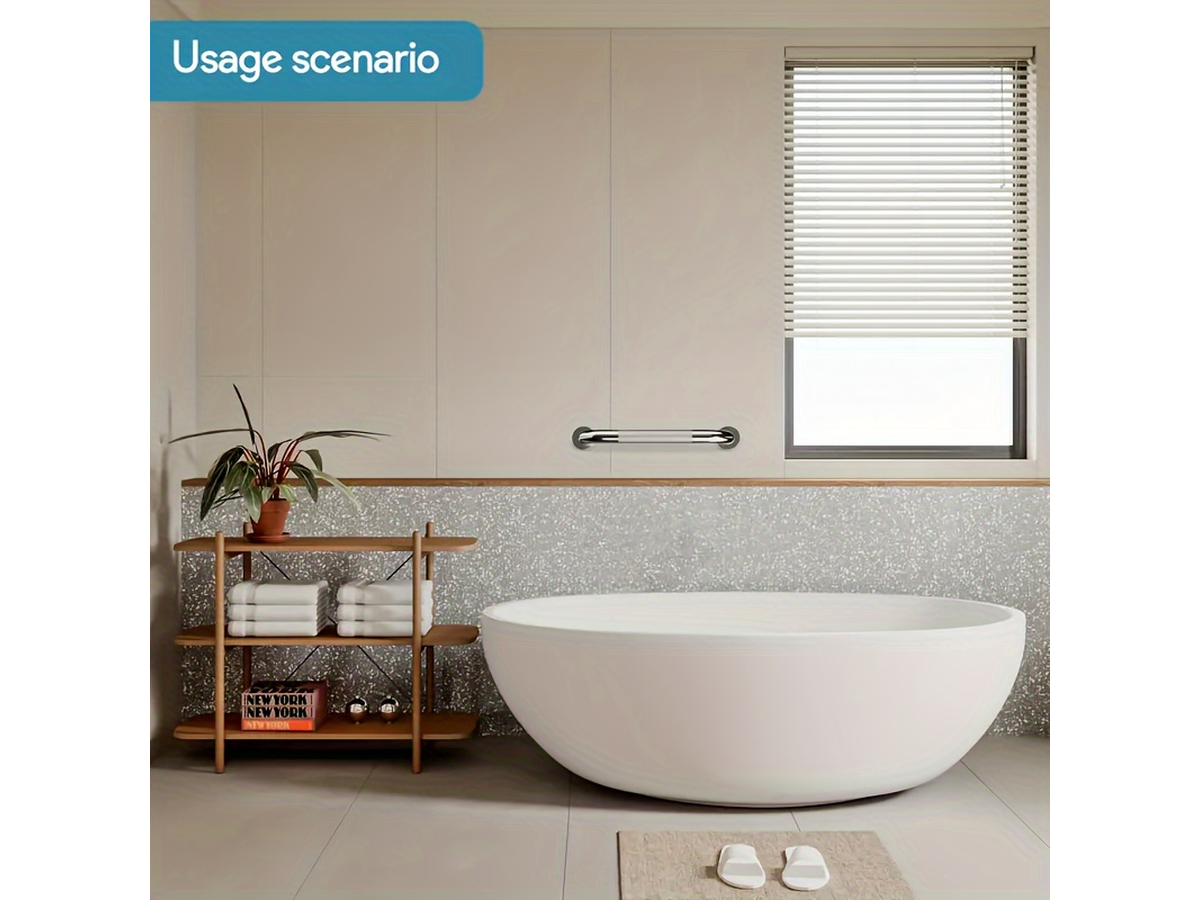 Shower Grab Bar with Anti Slip Grip for Safety