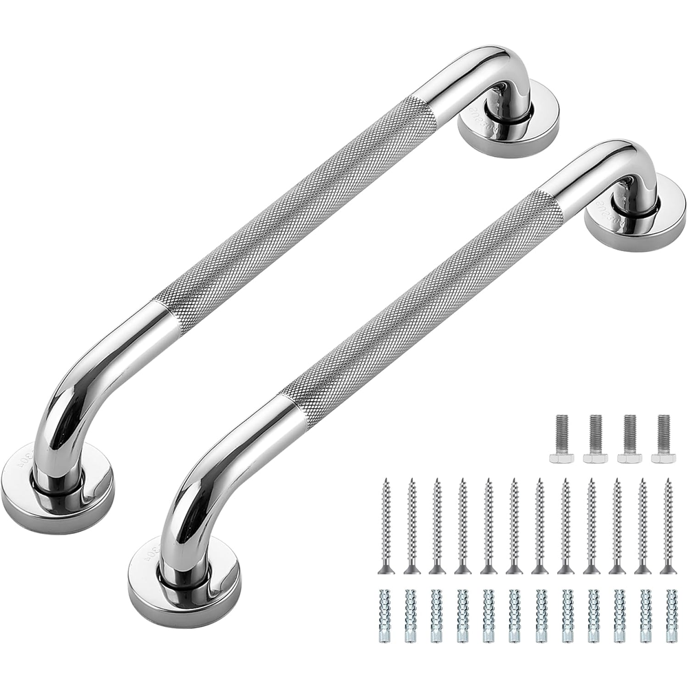 Shower Grab Bar with Anti Slip Grip for Safety