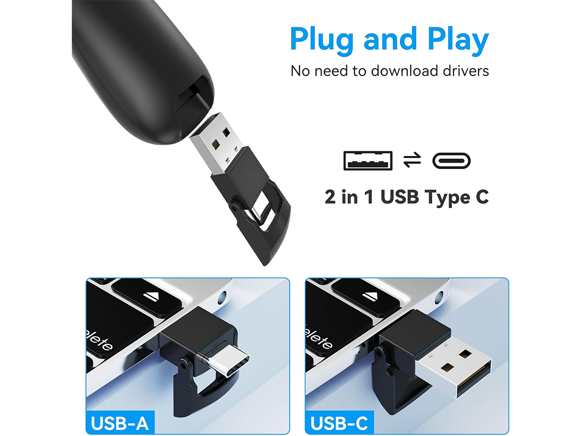 Wireless Laser Pointer Presentation Remote
