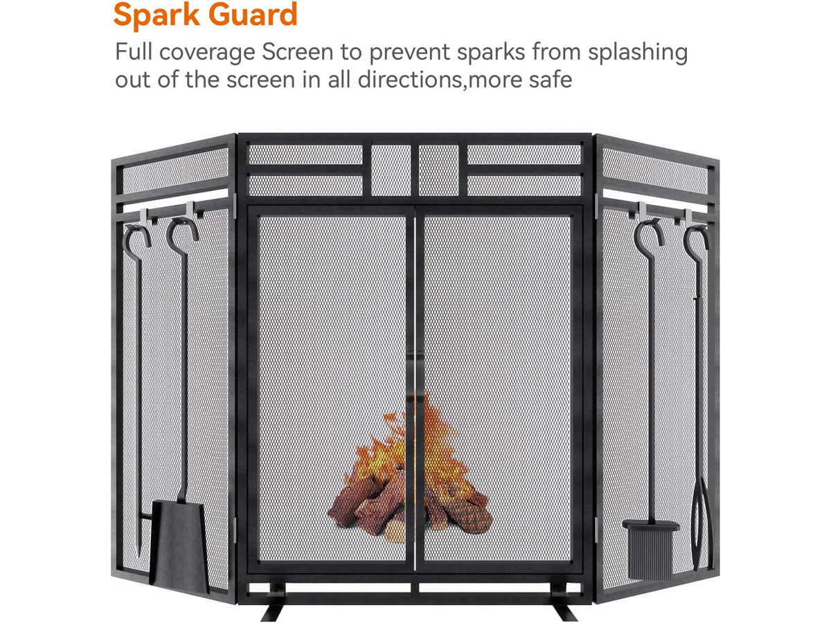 Door Fireplace Fence Safety Gate