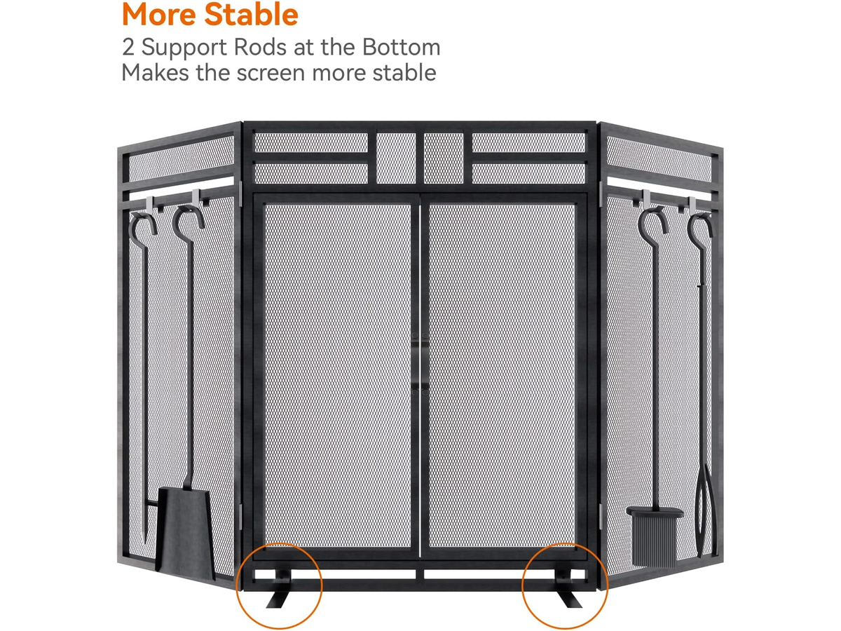 Door Fireplace Fence Safety Gate