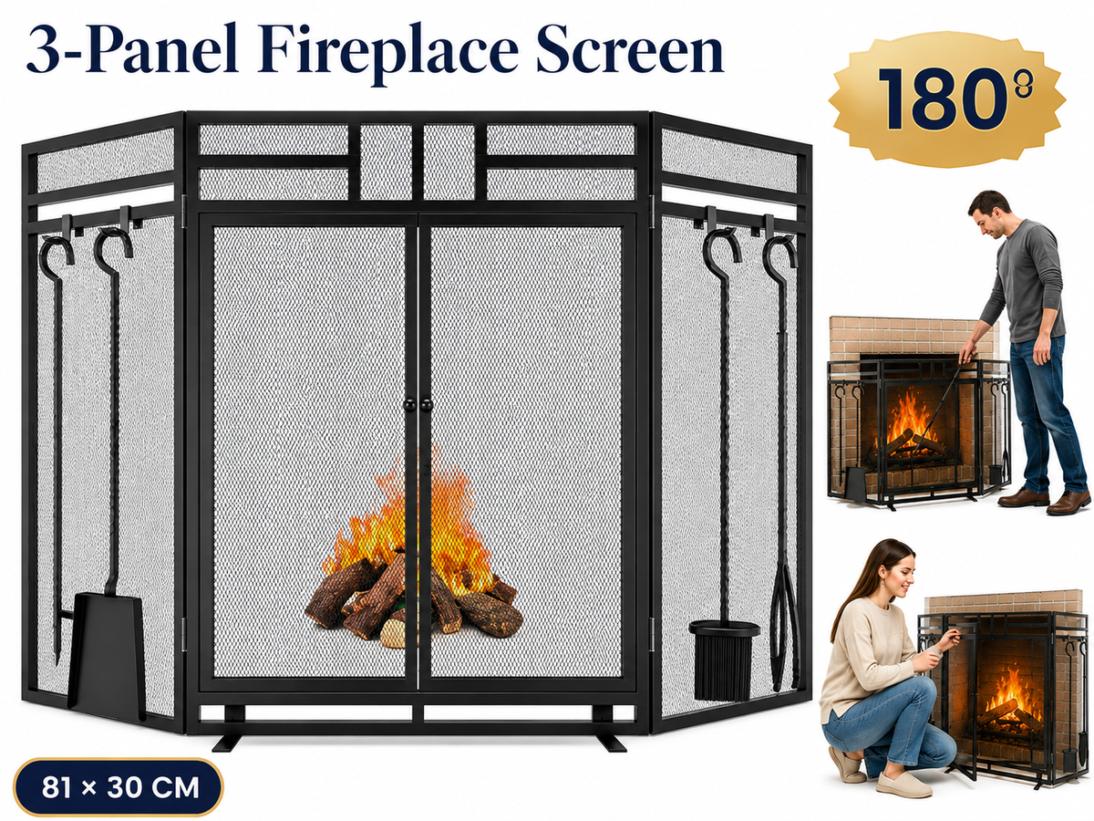 Door Fireplace Fence Safety Gate