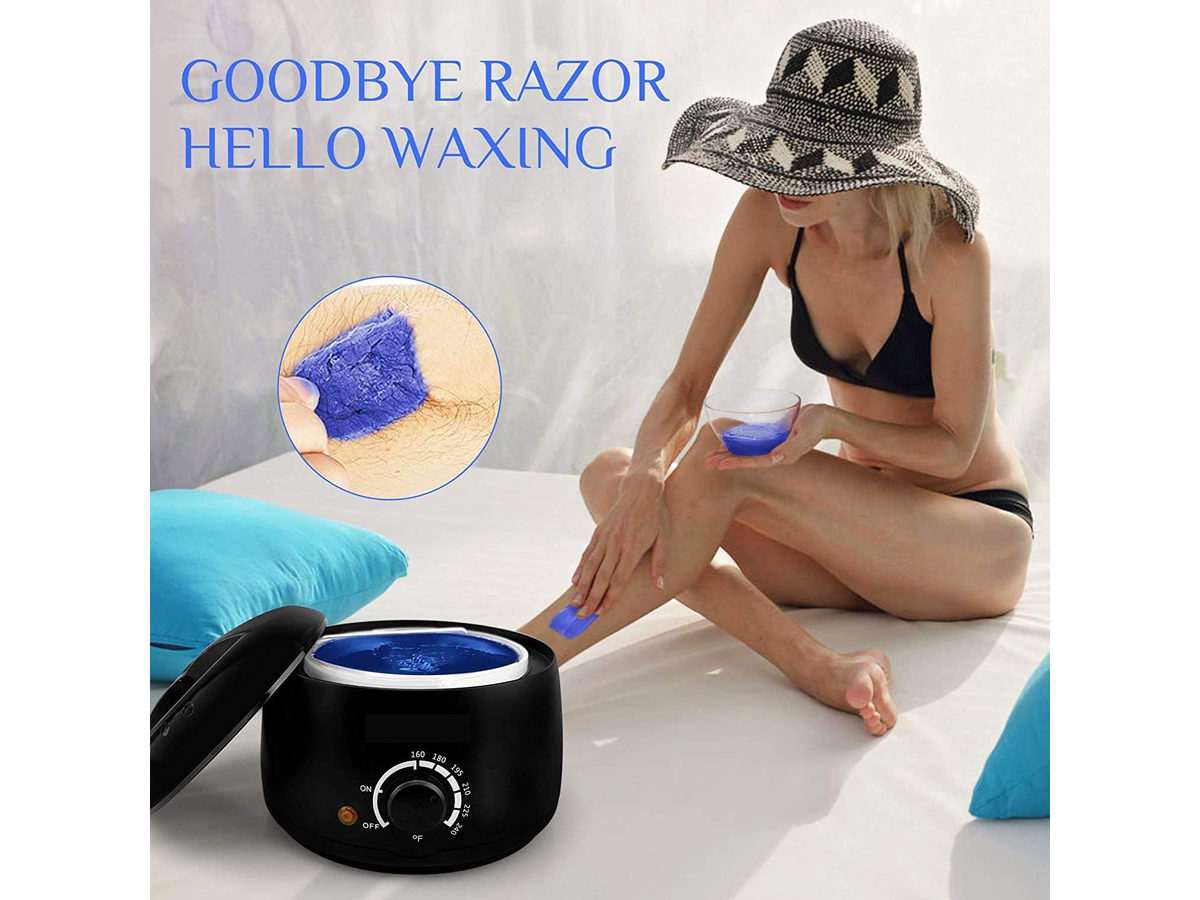 Waxing Kit for Women Wax Warmer Kit with Wax Beans for Sensitive Skin Hair Removal
