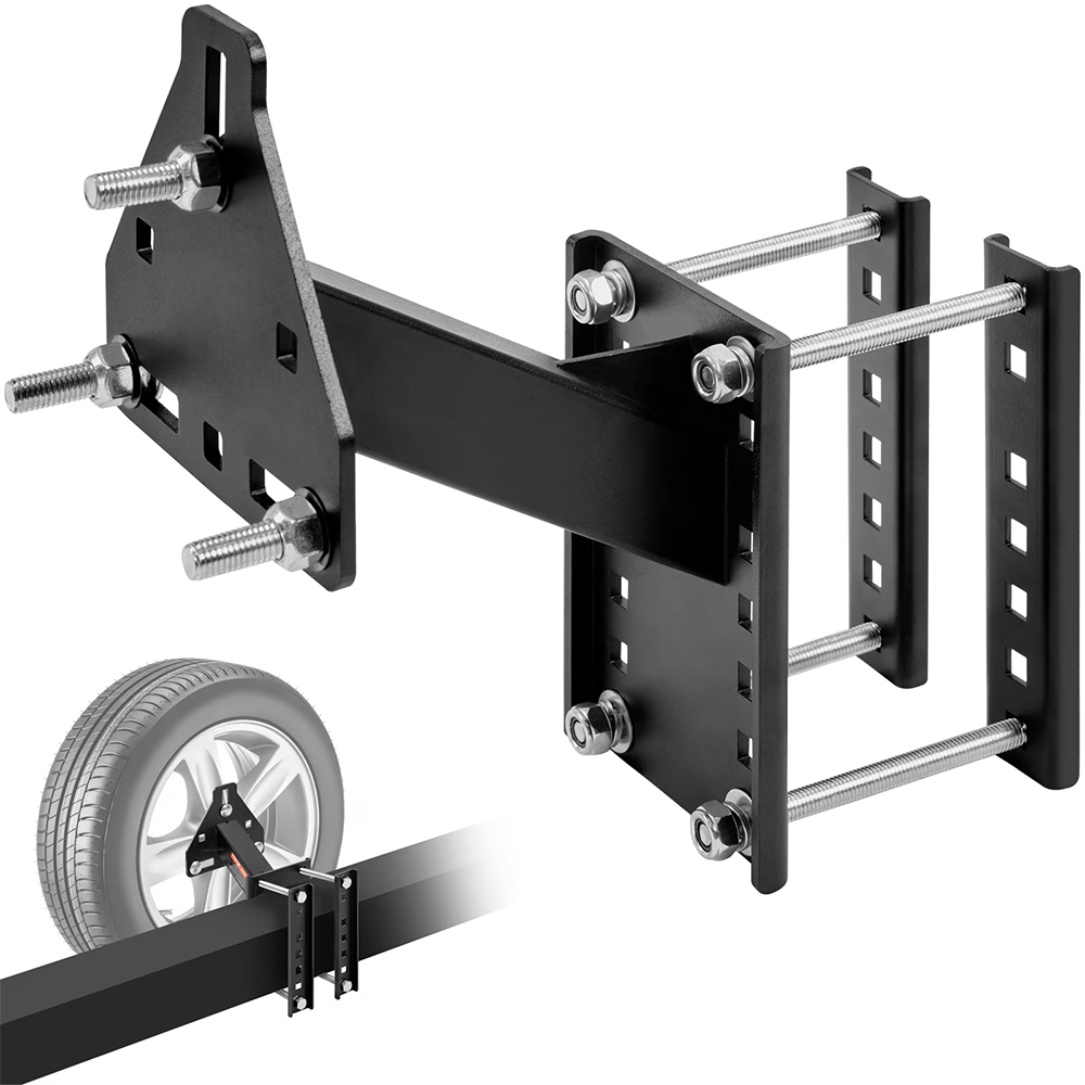 Spare Tire Carrier Tire Mount Heavy-Duty Trailer Spare Wheel Mount Bracket