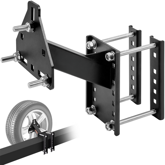 Spare Tire Carrier Tire Mount Heavy-Duty Trailer Spare Wheel Mount Bracket