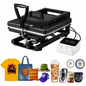 Digital Heat Press Machine Heat Press for T-Shirts, Mugs, Tumblers, Caps & Plates