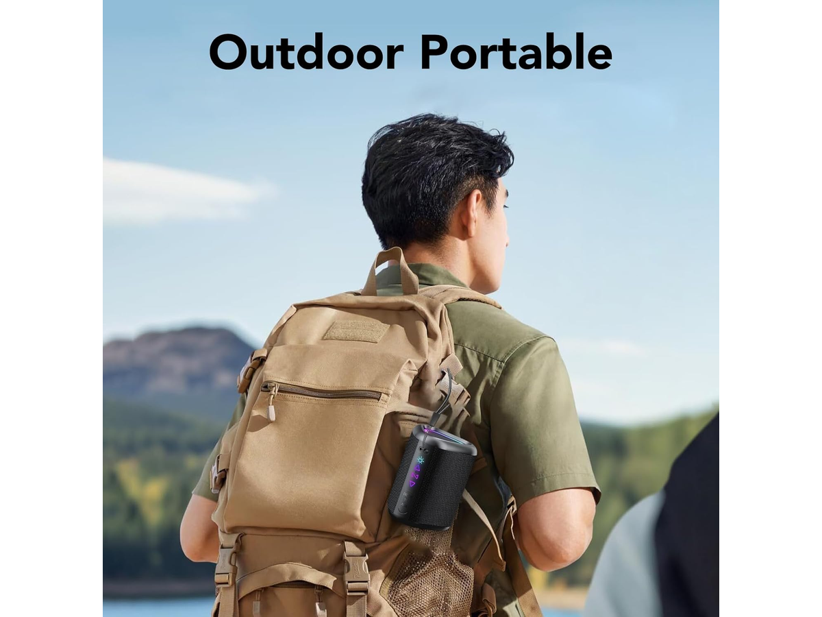 Bluetooth Speaker Portable Wireless Bluetooth Speaker with LED Lights